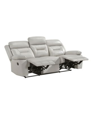White Label Corvallis 87" Double Reclining Sofa