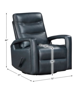 White Label McCoy 32" Swivel Glider Reclining Chair