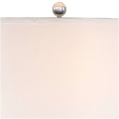 Devan Cottage Table Lamp with Nightlight 24.5" High Ceramic Blue Acrylic Vine Handcrafted Oval Fabric Shade Decor for Living Room Bedroom House Bedside Nightstand Home Office - 360 Lighting