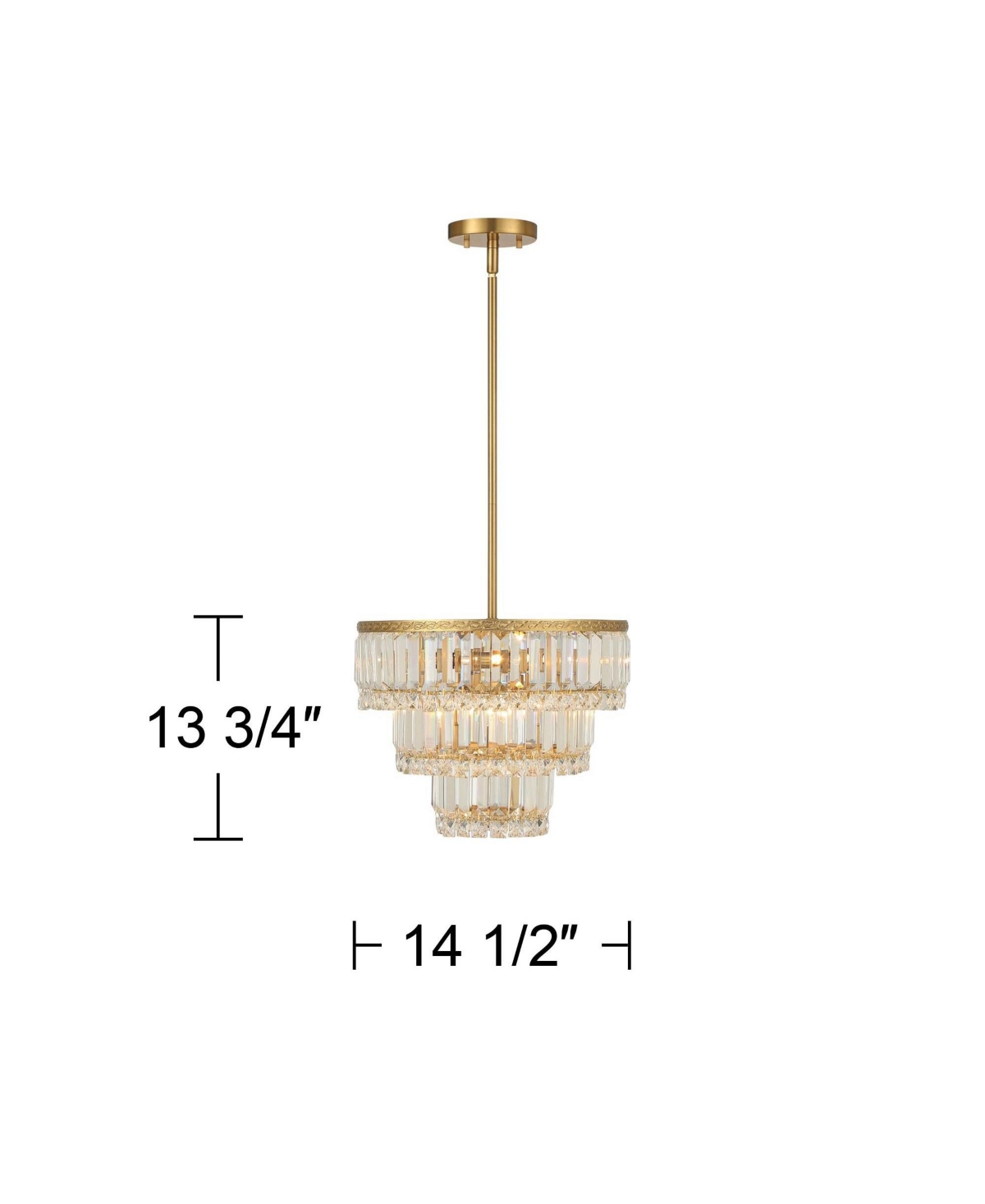Vienna Full Spectrum Magnificence SoftPendant Chandelier 14 1/2