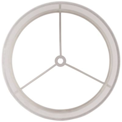 Set of 2 Cylinder Lamp Shades Ivory White Small 8" Top x 8" Bottom x 11" High Spider Replacement Harp and Finial Fitting