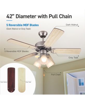 5-Blade 42 inch Ceiling Fan