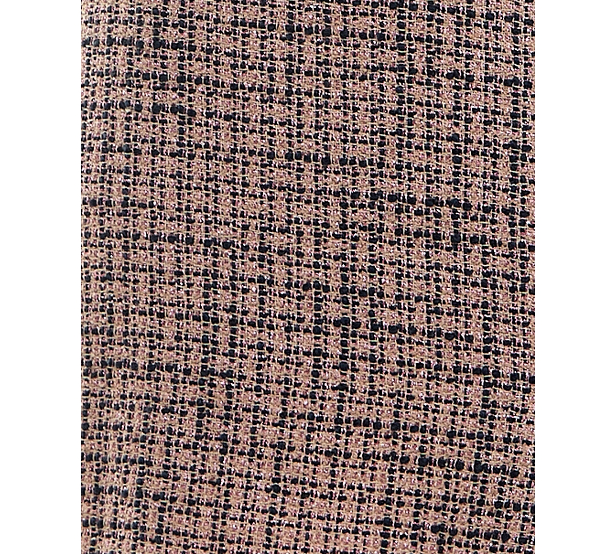City Studios Juniors' Square-Neck Tweed Mini Dress -pink