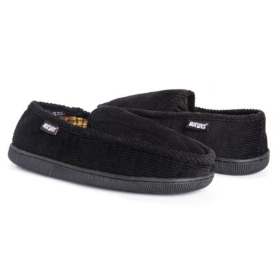 Men's Corduroy Moccasin Slippers