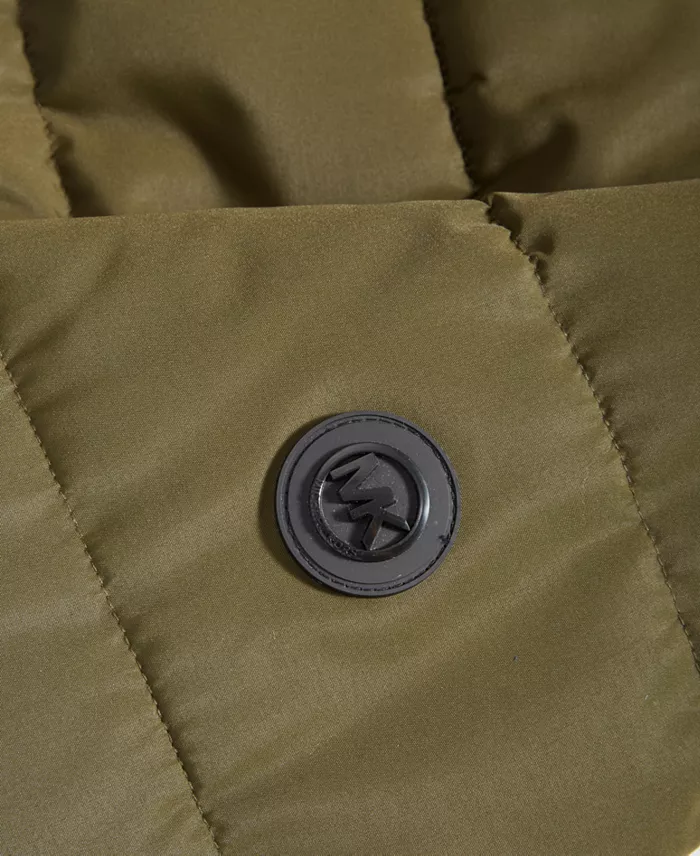 Men's Hooded Puffer Bomber Jacket - thumbnail 9