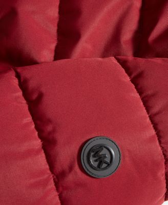 Men's Hooded Puffer Bomber Jacket