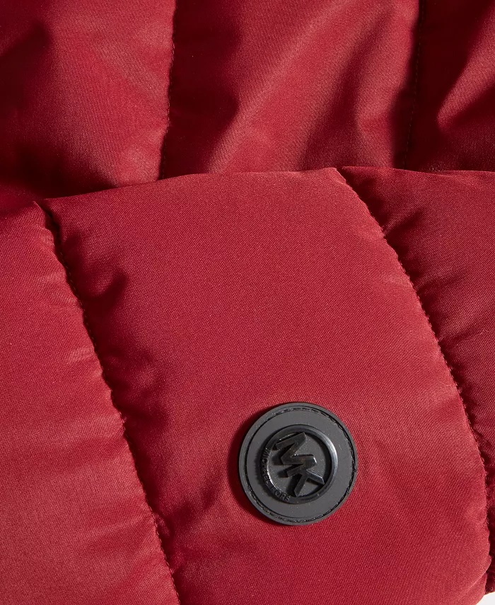Men's Hooded Puffer Bomber Jacket - thumbnail 3