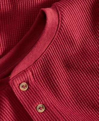 Toddler Boys Thermal Henley Shirt