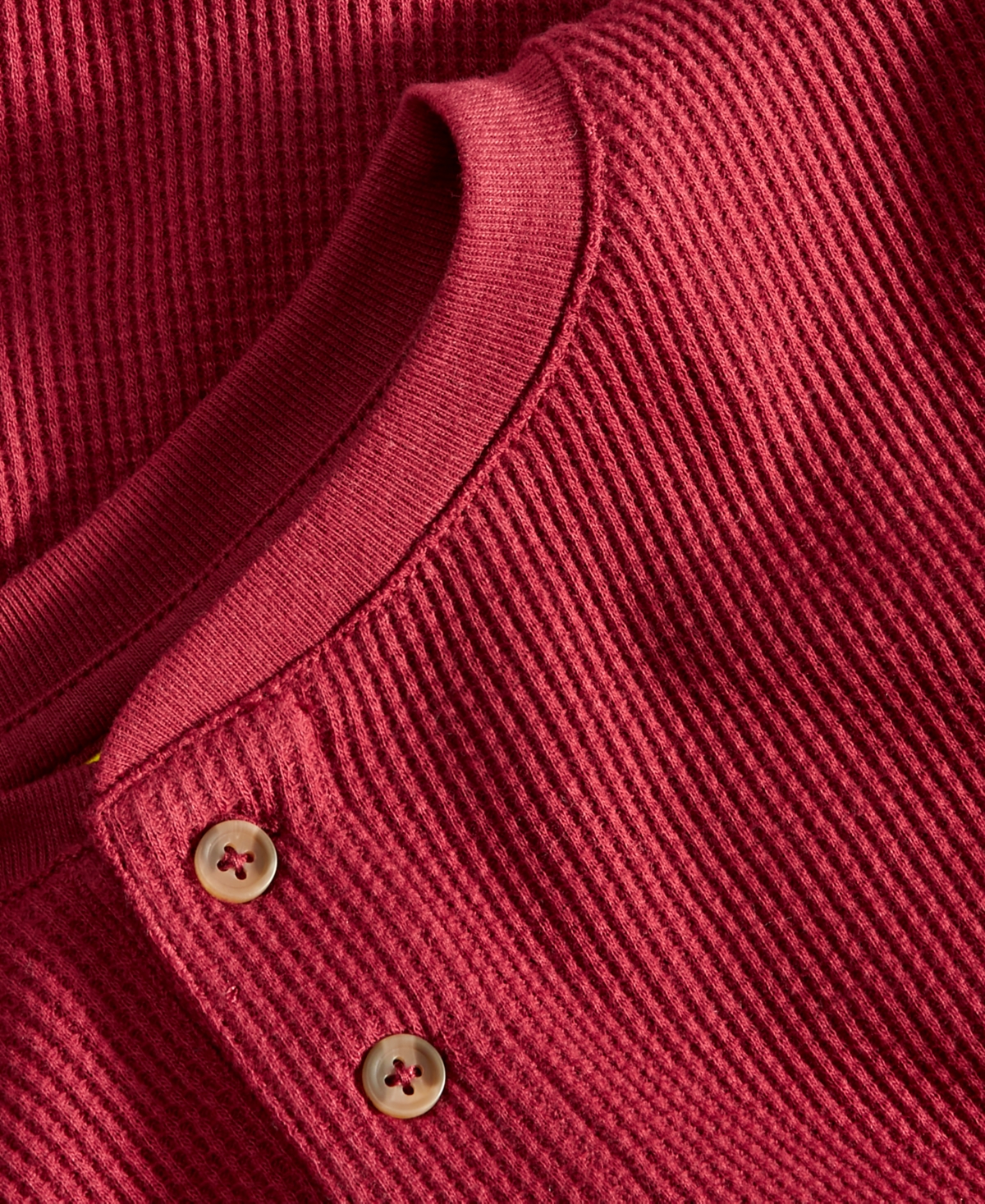 Epic Threads Toddler Boys Solid-Color Thermal Henley Shirt, Created for Macy's