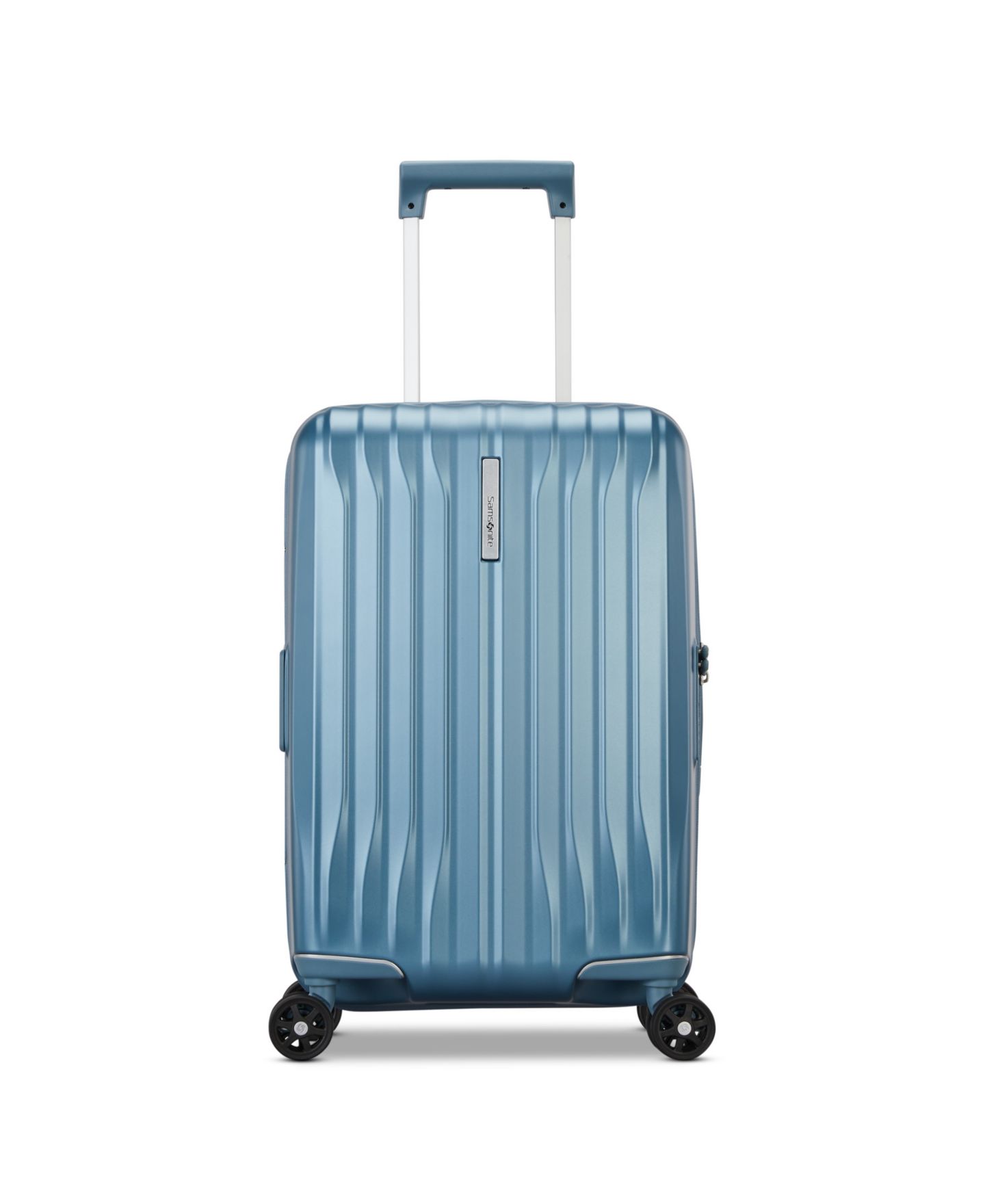 Чемодан Samsonite Uplift Hardside Carry-On Spinner, цвет: Синий — фото 2