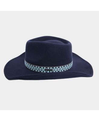 Unisex Rogue Woven Band Wool Felt Hat