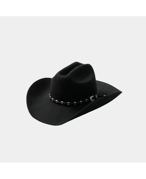 Мужской головной убор Kanut Sports Caney Water Repellent Classic Cowboy Hat, цвет: Чёрный