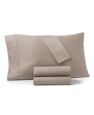 Charter Club Charter Club Solid 550 Thread Count 100% Cotton 4-Pc. Sheet Set, King - Sesame, King