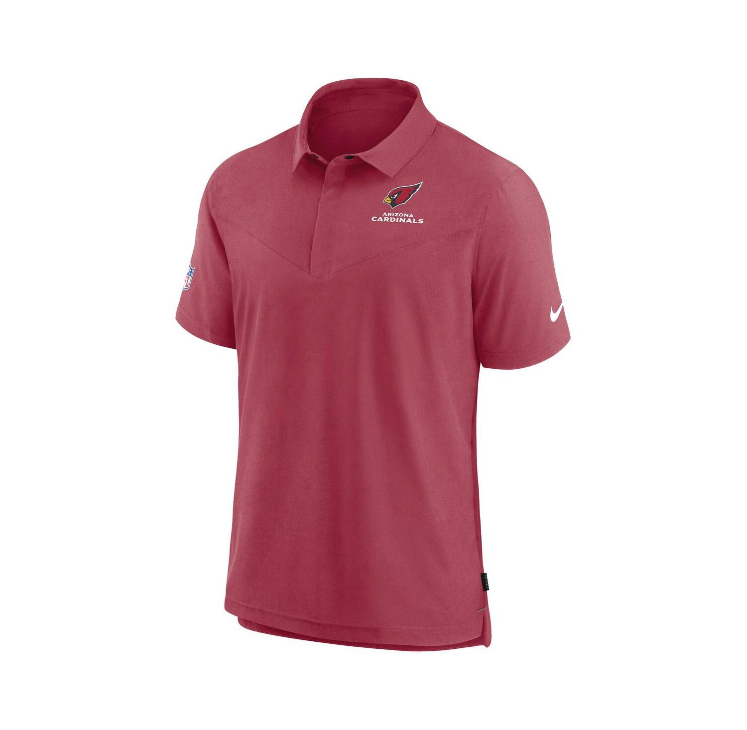 Men's Cardinal Arizona Cardinals Sideline Lockup Performance Polo
