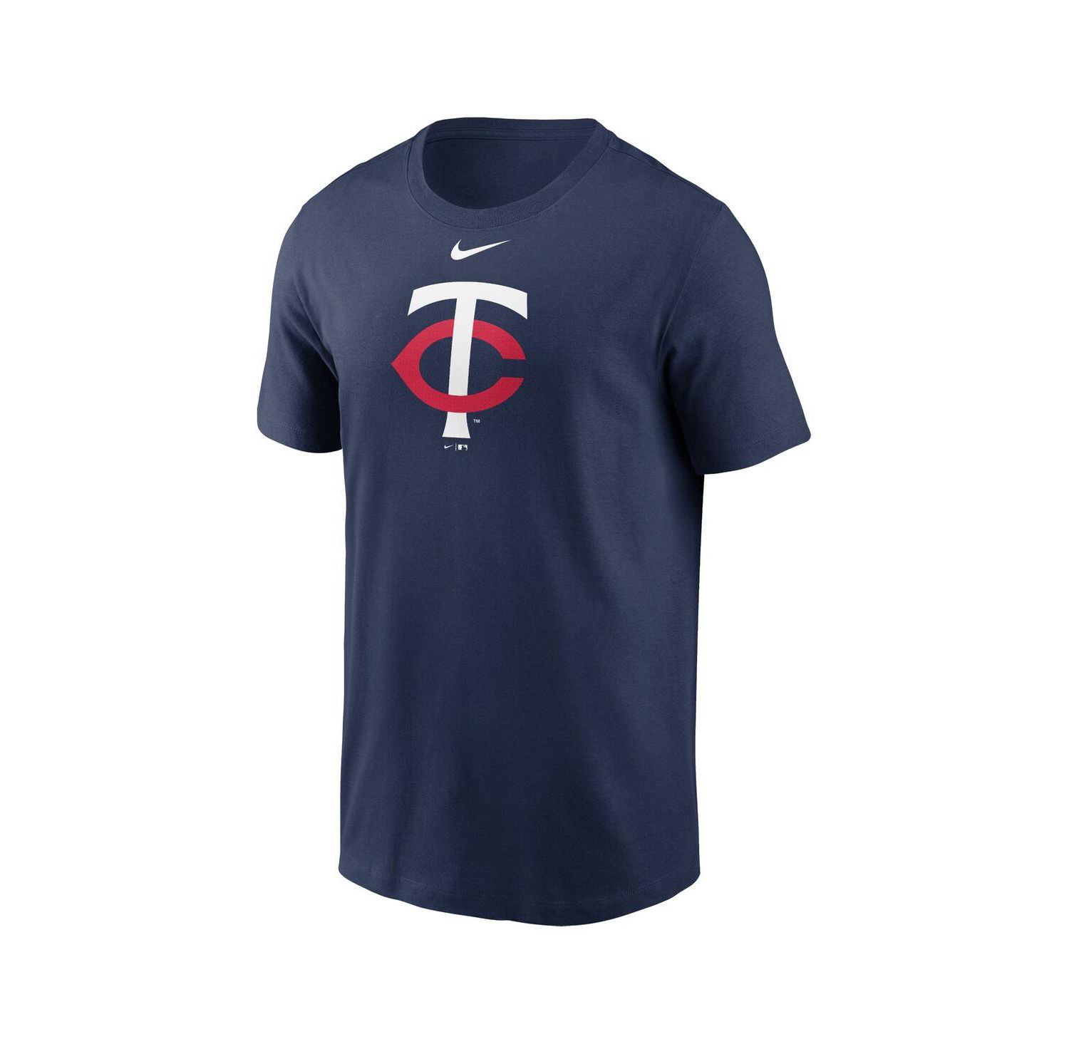 Men's Navy Minnesota Twins Fuse Logo T-Shirt