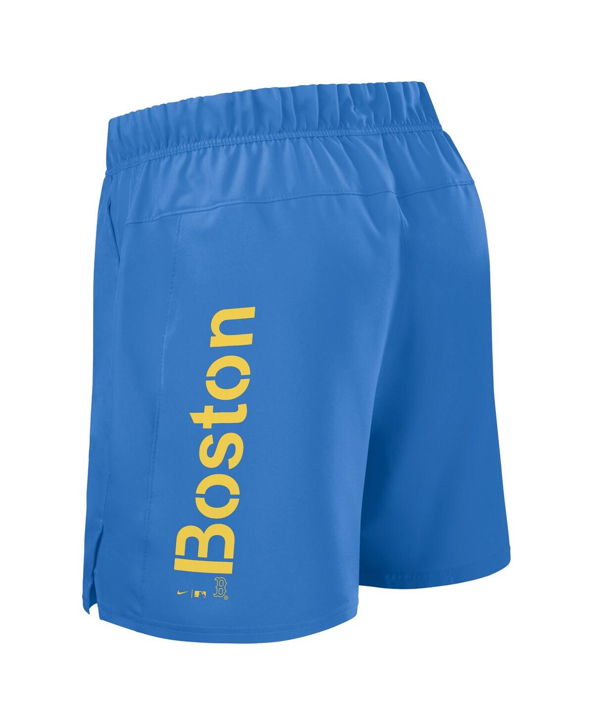 Nike Men'sBoston Red Sox 2024 City Connect Woven Victory Performance Shorts - Light Blue