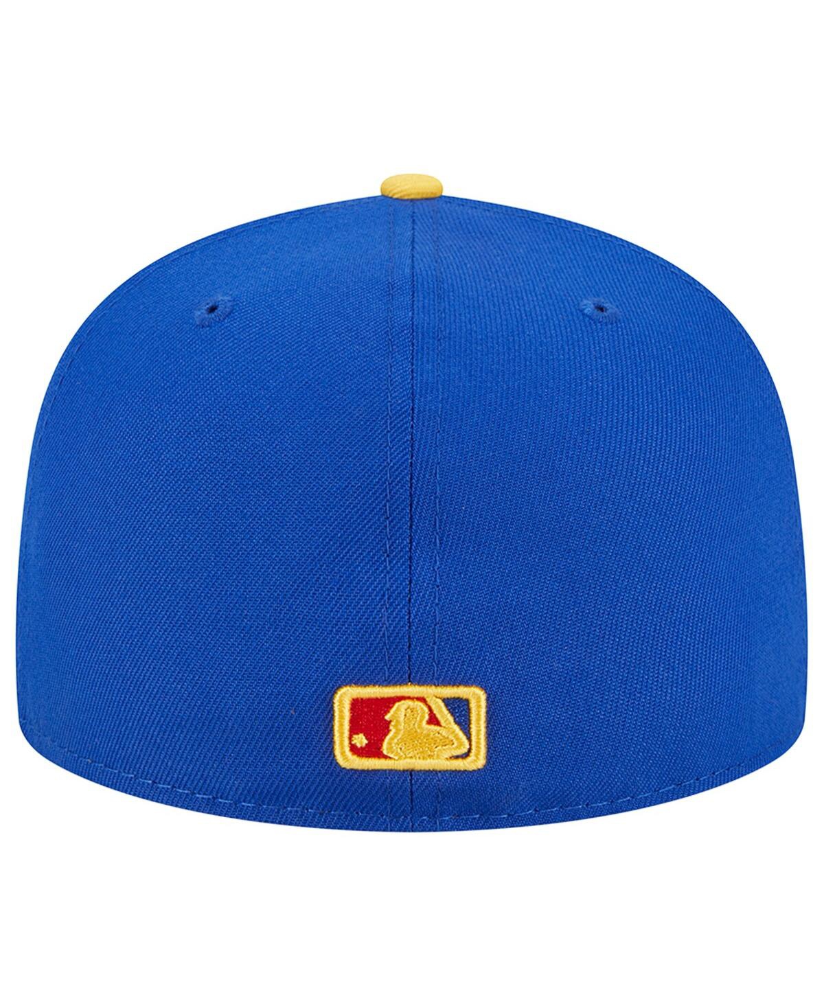 New Era Men'sYellow Pittsburgh Pirates Empire 59FIFTY Fitted Hat - Royal, Yellow