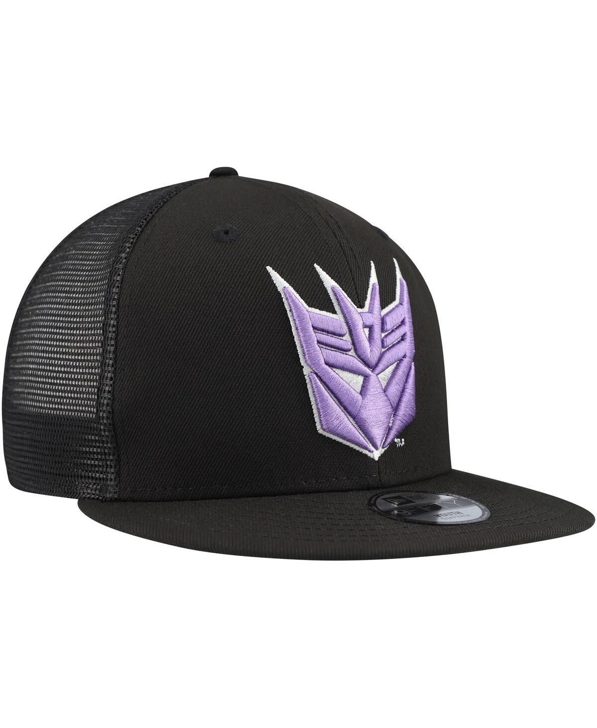 New Era Big Boys and GirlsTransformers 9FIFTY Trucker Snapback Hat - Black