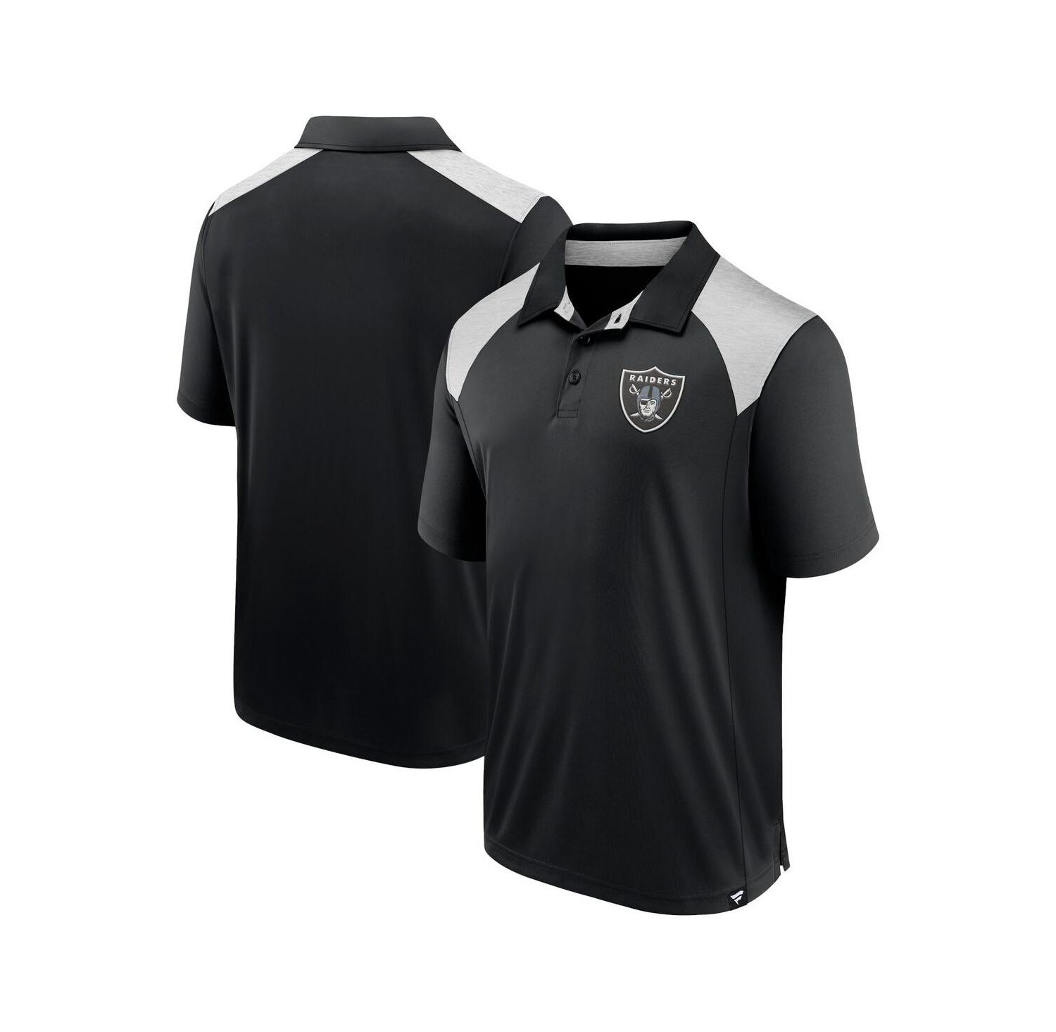 Men's Black Las Vegas Raiders Primary Polo