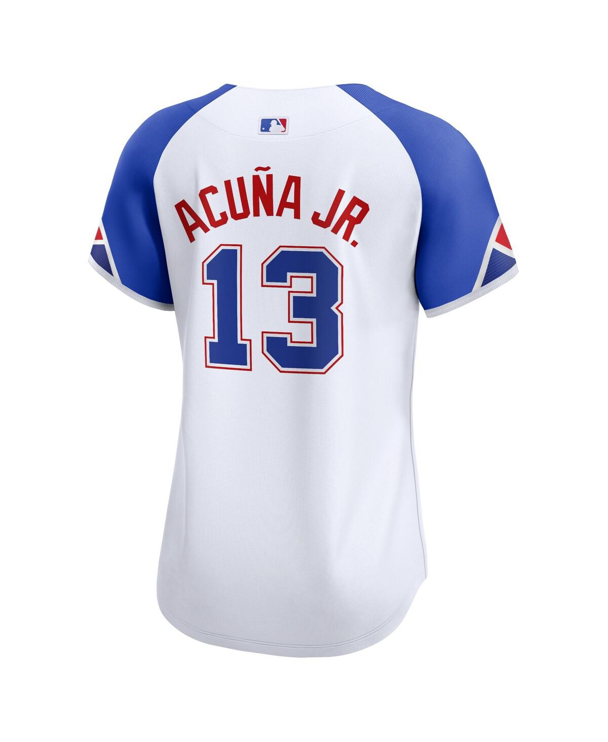Nike Women's Ronald Acuna Jr.Atlanta Braves City Connect Limited Player Jersey - White