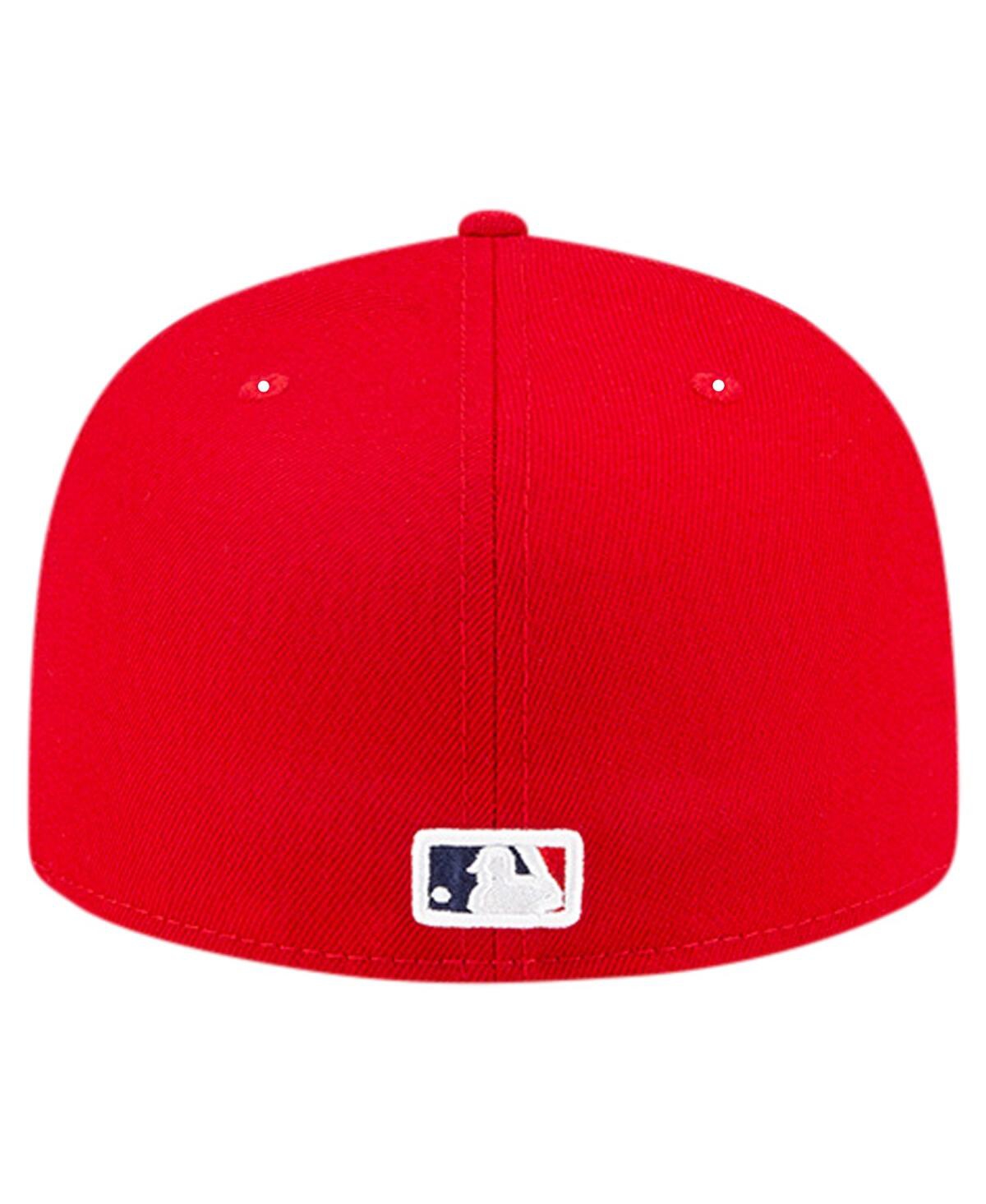 New Era Men'sWashington Nationals Atmos Animal Undervisor 59FIFTY Fitted Hat - Red