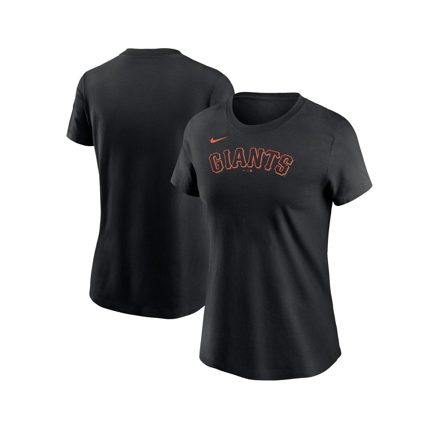 Women's Black San Francisco Giants Wordmark T-Shirt