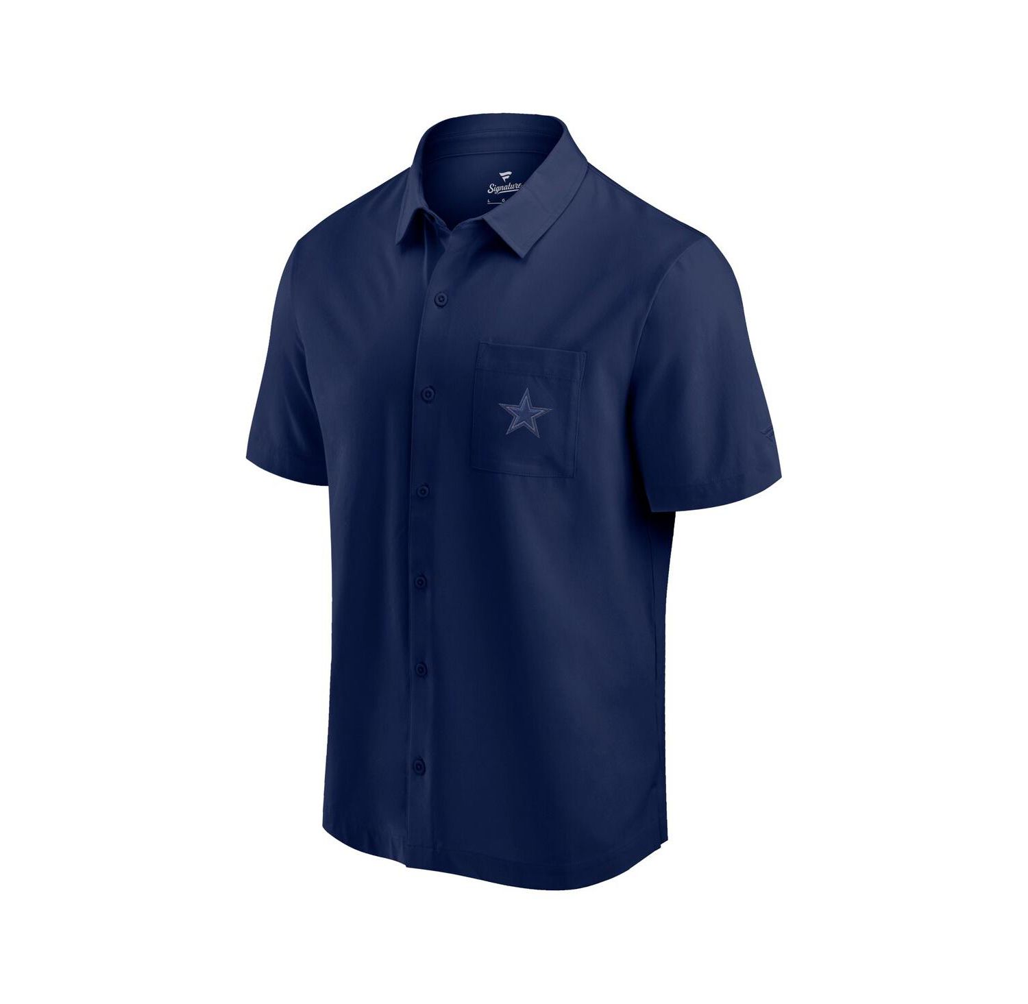 Men's Navy Dallas Cowboys Front Office Button-Up Shirt