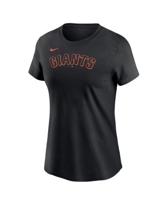 Women's Black San Francisco Giants Wordmark T-Shirt