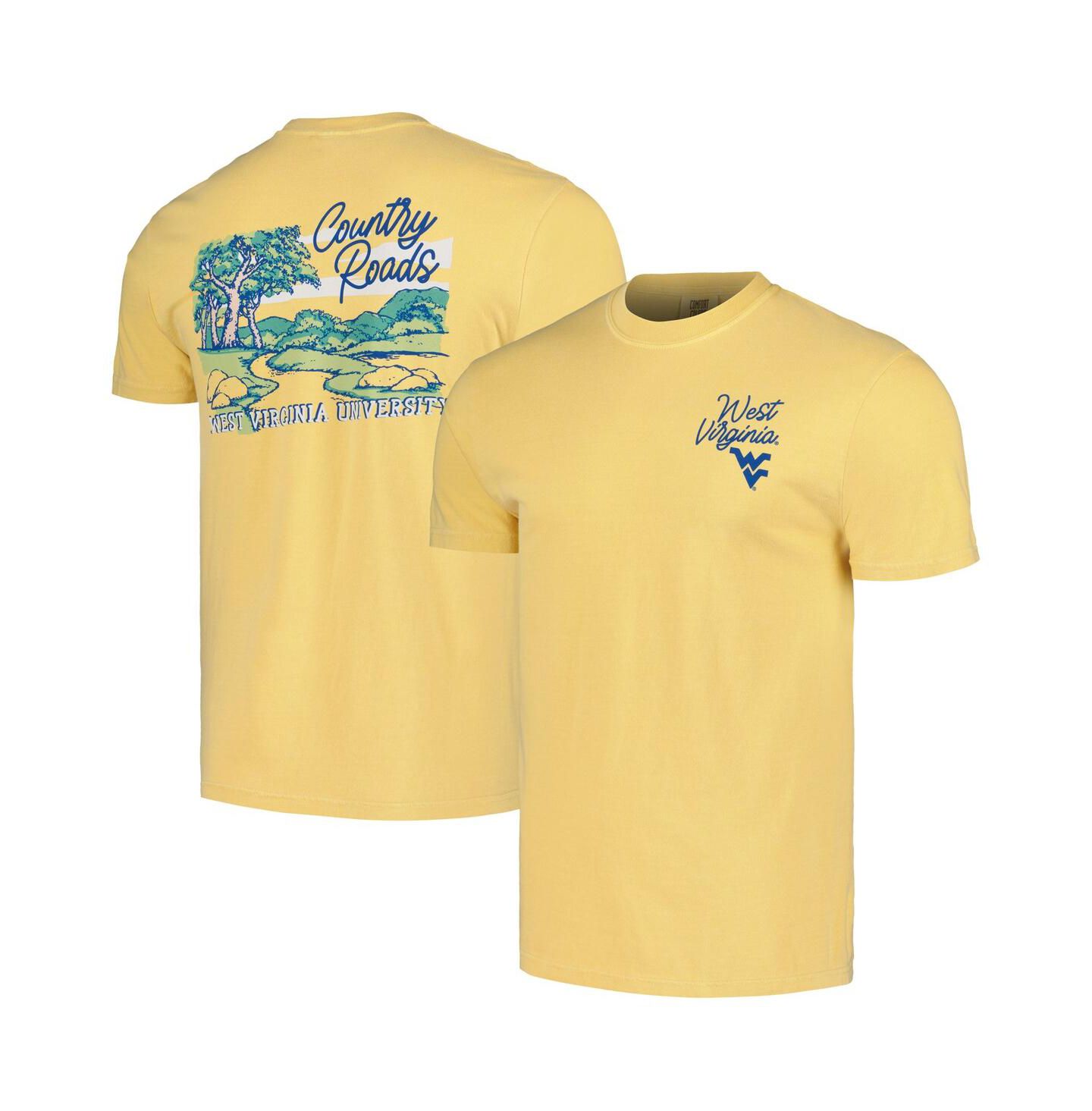 Футболка Image One Gold West Virginia Mountaineers Hyper Local Country Roads — фото 1