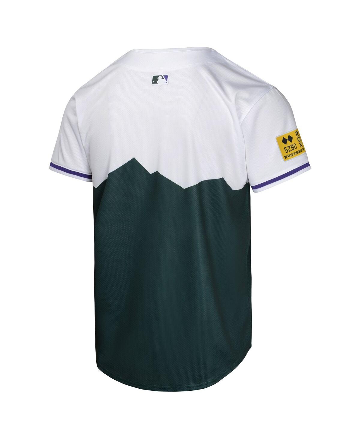 Nike Big Boys and GirlsColorado Rockies City Connect Limited Jersey - Green