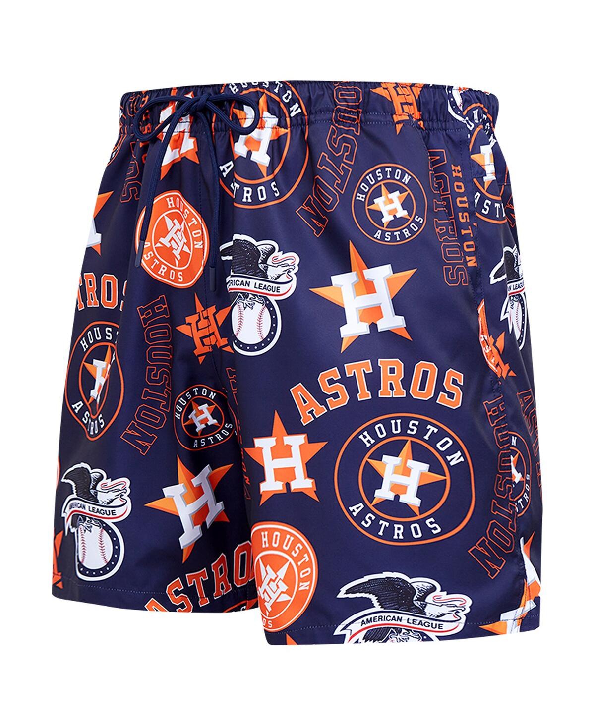 Shop Pro Standard Men's Navy Houston Astros Toss Logo Woven Shorts