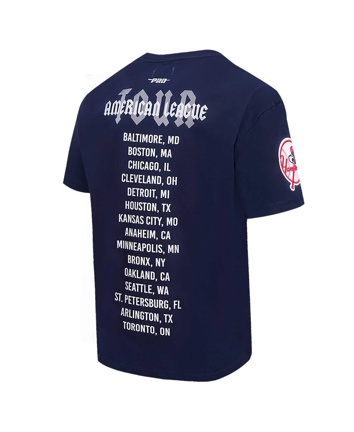 Shop Pro Standard Men's Navy New York Yankees Oversized City Tour T-shirt