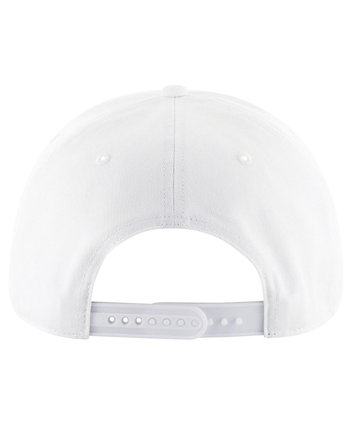 '47 Brand Men'sIndiana Pacers Core Logo Rope Hitch Adjustable Hat - White
