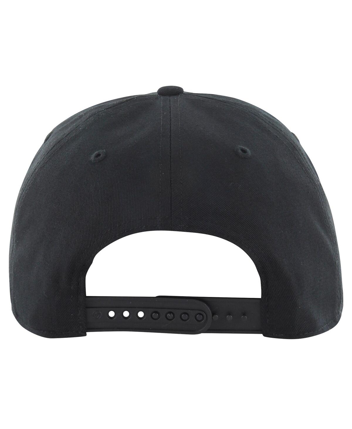 '47 Brand Men'sMinnesota Timberwolves Core Roscoe Hitch Adjustable Hat - Black