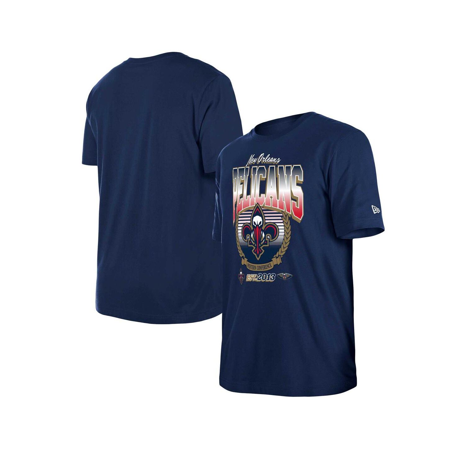 Men's and Women's Navy New Orleans Pelicans Summer Classics T-Shirt