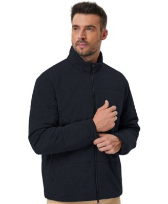 Men's Quilted Stretch Full-Zip Jacket
