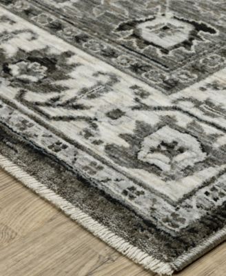 Oriental Weavers Chamberlain Rug Collection In Charcoal