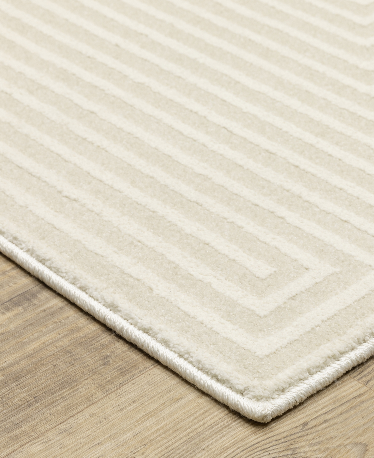 Oriental Weavers Raylan Ray04 2'3x7'6 Runner Area Rug In Ivory
