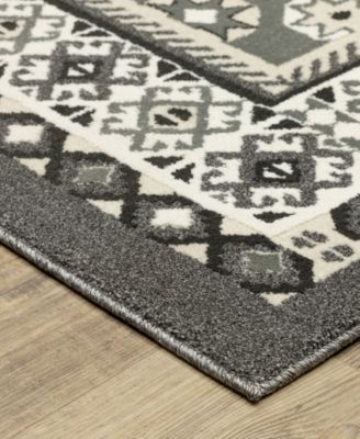 Oriental Weavers Raylan Rug Collection In Gray