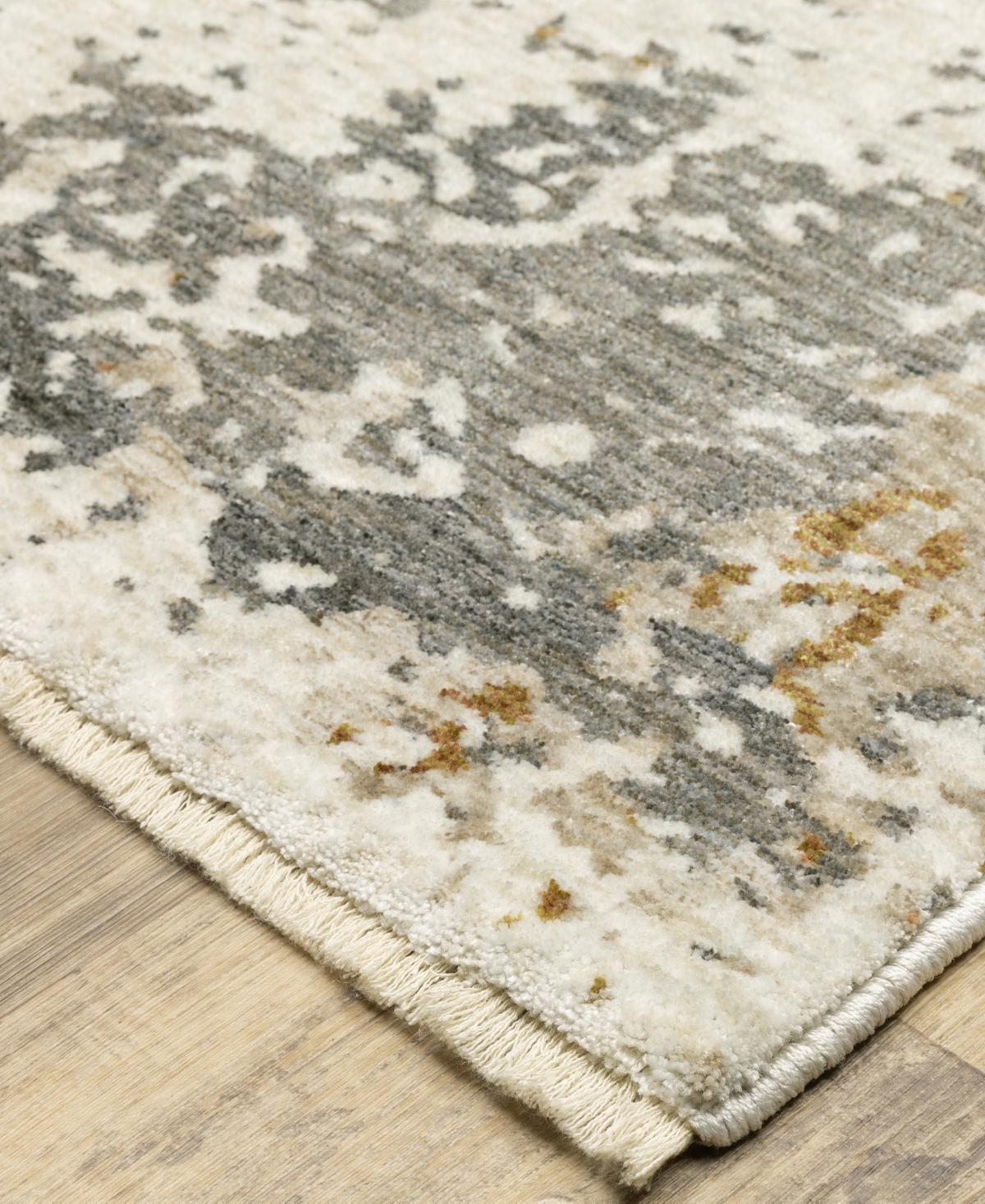 Oriental Weavers Hayden Hay10 2'3x7'6 Runner Area Rug In Ivory