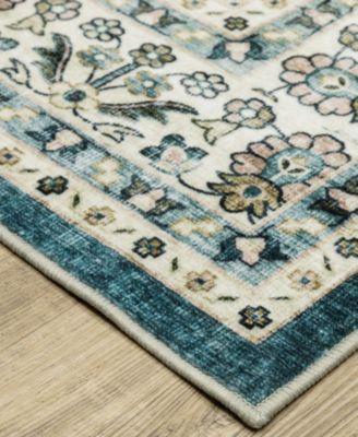 Sumter Washable SUM08 2'x8' Runner Area Rug