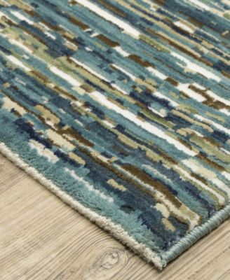 Oriental Weavers Reed Rug Collection In Blue