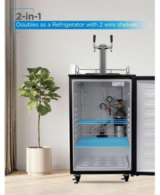 6.1 cu. ft. Dual Tap Kegerator