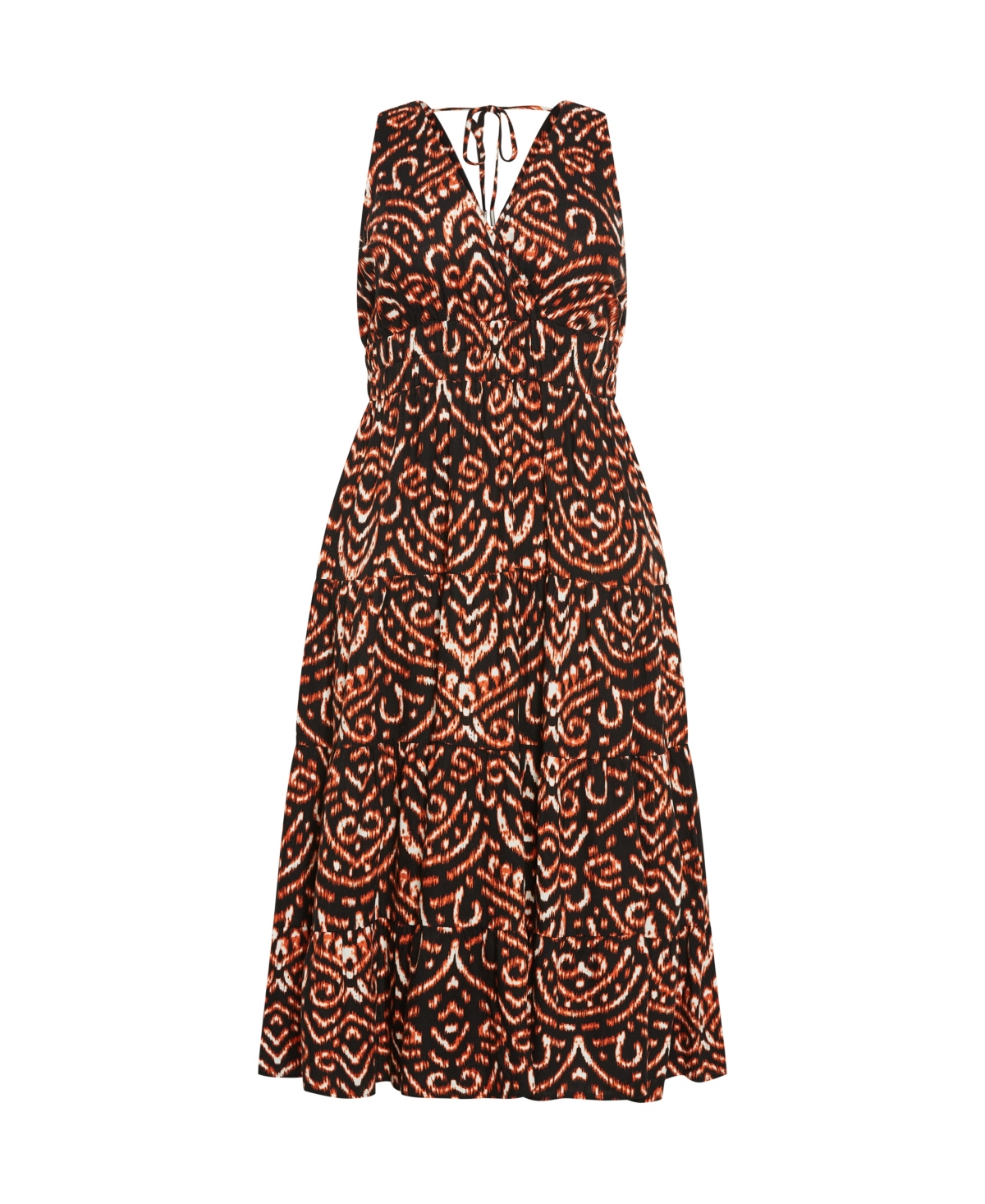 City Chic Plus Size Amara Print Maxi Dress