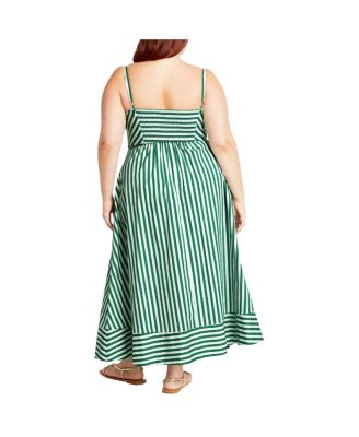 Plus Size Stripe Zaya Dress