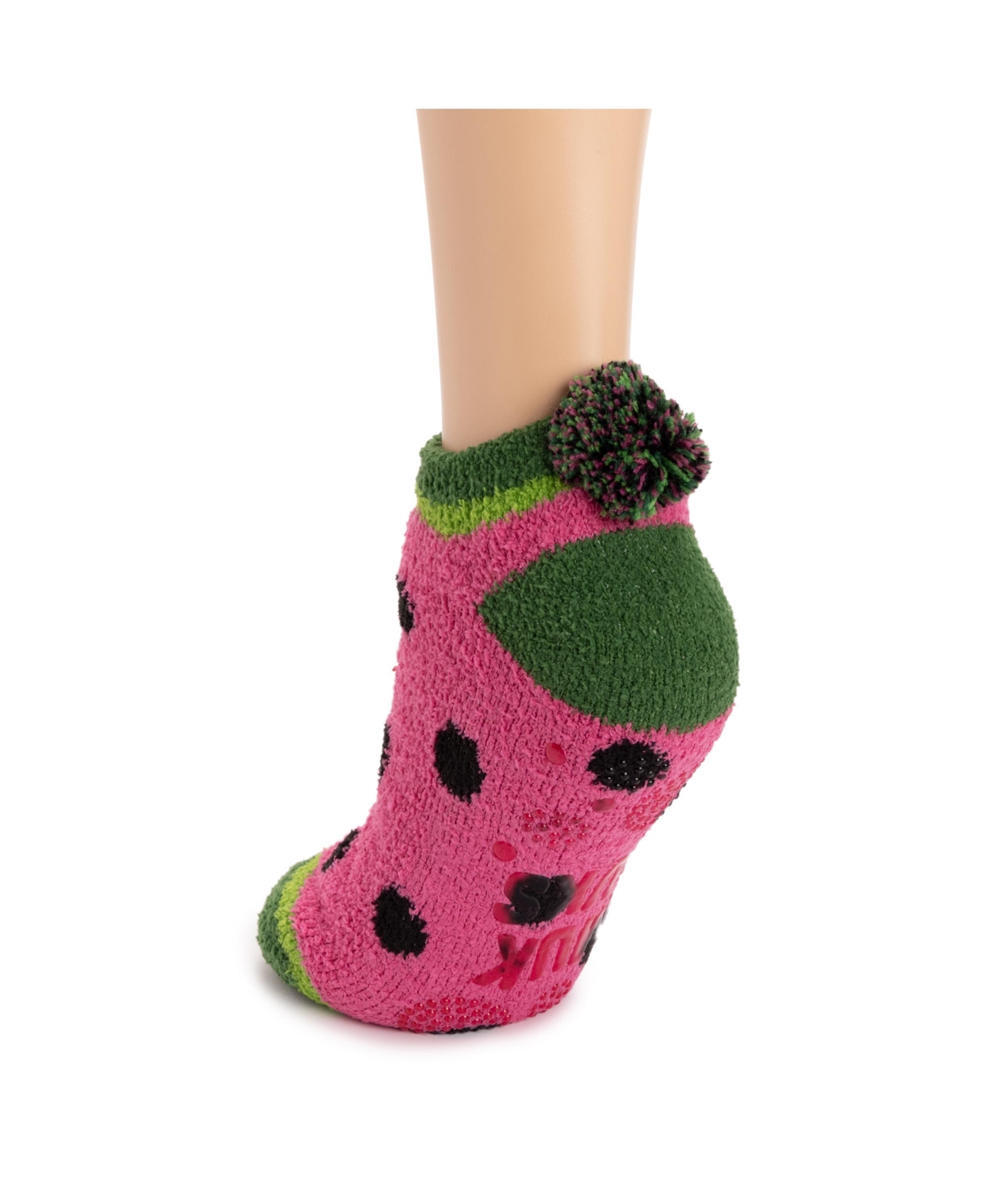 Muk Luks Women's Cozy Footie Cabin Sock