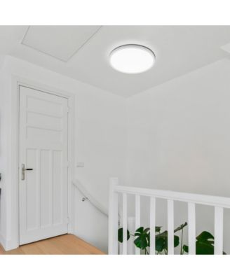 16" Flush Mount Ceiling Light 32W LED 3 Color Kitchen Lamp Home Fixture 2 Pack