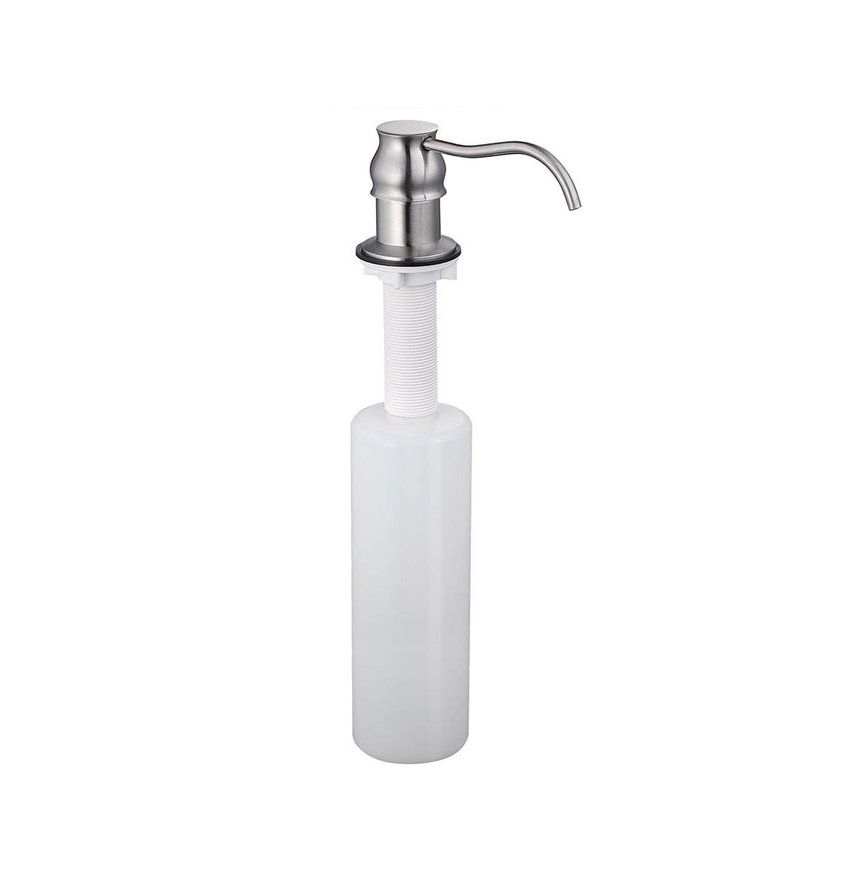 Built In Soap Dispensers Liquid Lotion Pump for Kitchen Bathroom Sink Refillable 400ml Bn - White