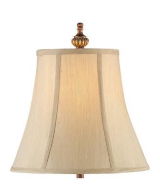 Juliette 36 1/2" Tall Skinny Large Buffet End Table Lamps Set of 2 Brown Light Bronze Finish Living Room Bedroom