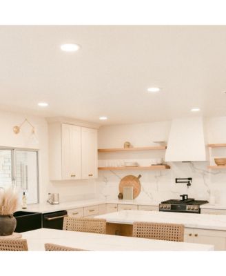 8" LED Recessed Ceiling Panel Down Light Round 3 Color Slim Spot Lamp 6 Pack